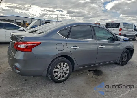 2017 Nissan Sentra S from USA, damaged, VIN 3N1AB7AP9HL644374